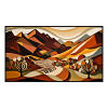 Fancy Artwork Canvas Wall Art :Cape Winelands Abstract - Photo