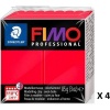 Fimo Professional Modelling Clay - True Red - Bulk pack Photo