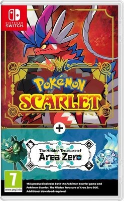 Photo of Nintendo Pokemon Scarlet Bundle - with Pokemon Scarlet: The Hidden Treasure of Area Zero DLC