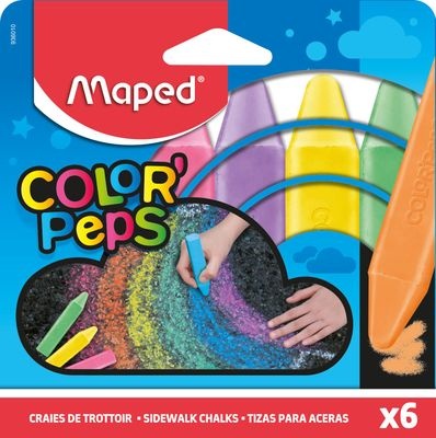 Photo of Maped Color'Peps Squared Sidewalk Chalks