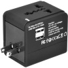 Port Designs Connect International Travel Plug with 2 USB Ports Photo