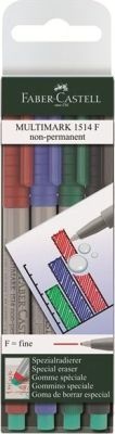 Photo of Faber Castell Faber-Castell 1514 F Multimark Non-Permanent Marker