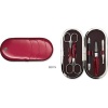 Kellermann 3 Swords Manicure set 5831 P N laquered burgundy Photo
