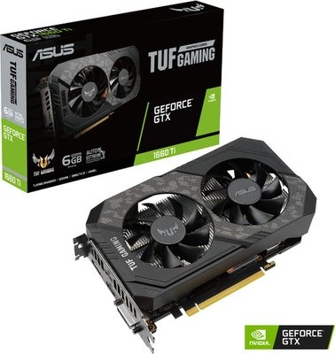 Photo of Asus TUF Gaming Gaming GeForce® GTX1660 Ti EVO NVIDIA GeForce GTX1660 Ti 6GB GDDR6