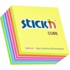 Stick N Neon Cube with White Stripes Photo