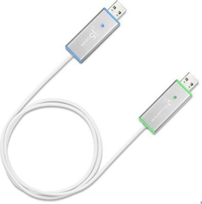 Photo of J5 Create JUC700 Wormhole Switch USB 3.0 Data Transfer Cable with Dual System Swap and Keyboard Video and Mouse Support