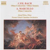 Photo of Naxos C.P.E. Bach / A. Marcello: Oboe Concertos