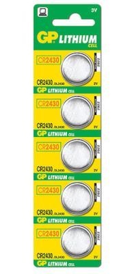 Photo of GP CR2430 Lithium Coin Battery