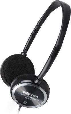 Photo of Astrum HS210 Compact On-Ear Stereo Headphones with Mic