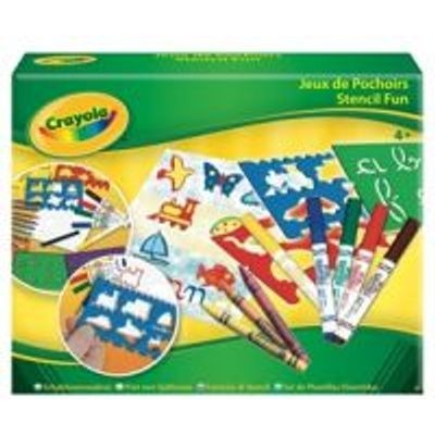 Photo of Crayola Pencils and Stencils Kit