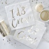 Ginger Ray I Do Crew - Gold Foiled Paper Napkins Photo