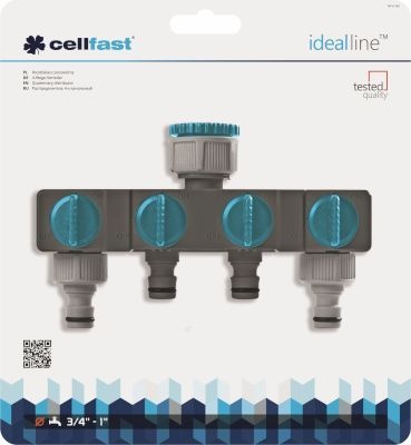 Photo of Cellfast Ideal 4-Way Tap Distributor