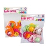 AZ Homes 6 Piece Baby Rattle Assortment Photo