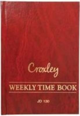 Photo of Croxley JD130 Weekly Time Book