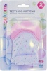 Snookums Teething Mittens - Pink Stars Photo