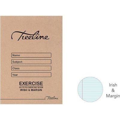 Photo of Treeline A5 Irish and Margin Exercise Book