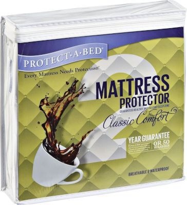 Photo of Protect A Bed Protect-A-Bed Classic Comfort Mattress Protector - Queen