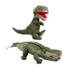 AZ Homes Plush Dinosaur Croc Green Various Photo