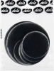 Dala Mirror Shapes Adhesive Round Photo