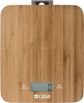 Photo of Casa Electronic Bamboo Kitchen Scale