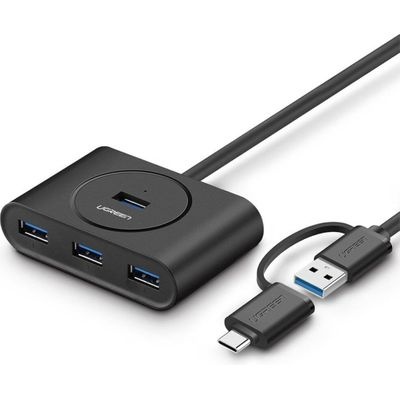 Photo of Ugreen USB3-40850 4-Port USB 3.0 Hub With USB-C OTG Adapter