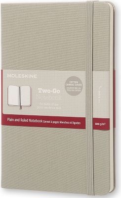 Photo of Moleskine Two-Go Notebook Hard Medium Ruled