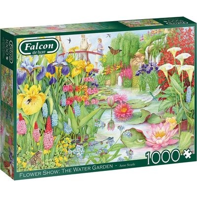 Photo of Jumbo Falcon Jigsaw Puzzle- The Flower Show: The Water Garden