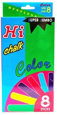 Photo of Hi Chalk Jumbo Sidewalk Colour Chalk