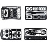 Lifespace Metal Survival Camping Fishing Tool Card Set Photo