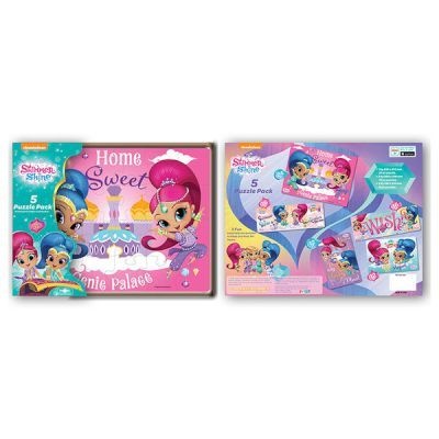Photo of Nickelodeon Shimmer & Shine 5 Wood Puzzles
