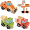 Melissa Doug Melissa & Doug Stacking Construction Vehicles Photo