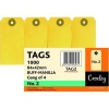 Croxley JD2 Buff-Manilla Tags - No.2 Photo
