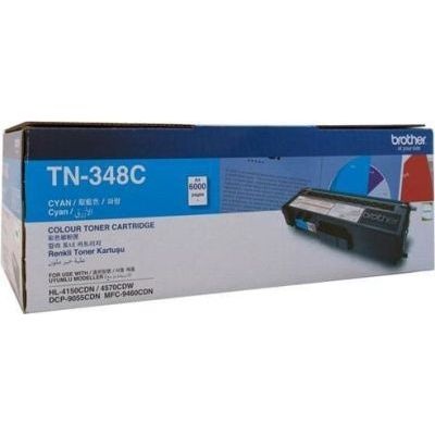Photo of Brother TN348 Cyan Laser Toner Cartridge