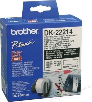 Photo of Brother DK-22214 White Thermal Paper