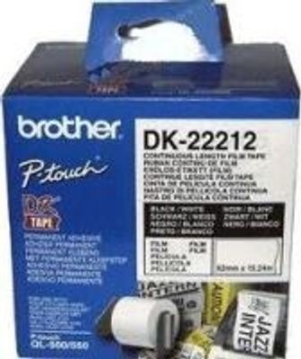 Photo of Brother DK-22212 White Vinyl Tape