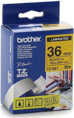 Photo of Brother TZ-661 P-Touch Laminated Tape