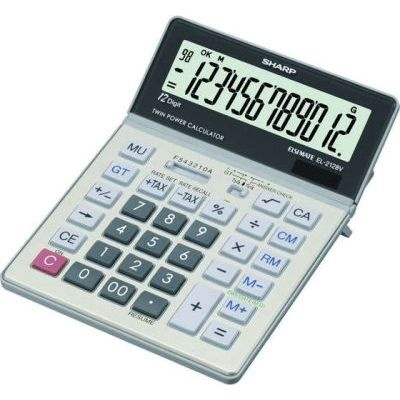 Photo of Sharp EL-2128V Calculator