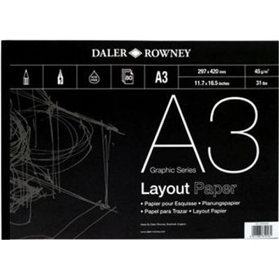 Photo of Daler Rowney A3 Layout Pad