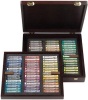 Rembrandt Talens Soft Pastel 90 Landscape Wooden Box Set Photo
