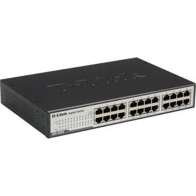 Photo of D Link D-Link GigaExpress DGS-1024D 24-Port Gigabit Unmanaged Rackmount Network Switch