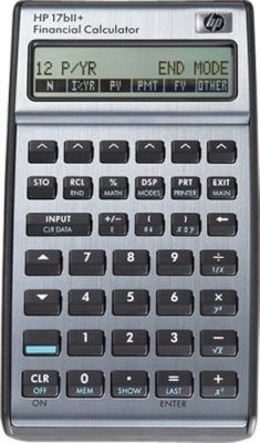 Photo of HP 17bII Financial Business Calculator
