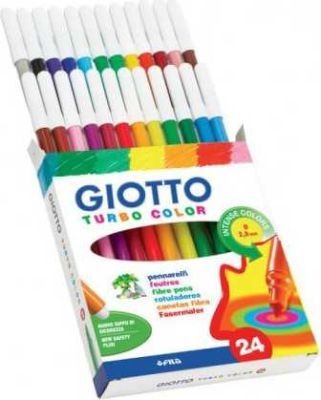Photo of Giotto Turbo Color Felt Tip Pens