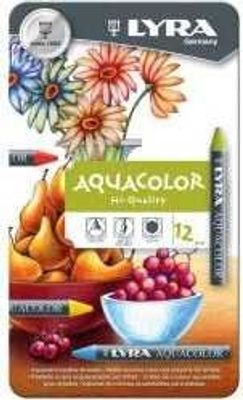 Photo of Lyra Acquacolor Watersoluble Wax Crayons