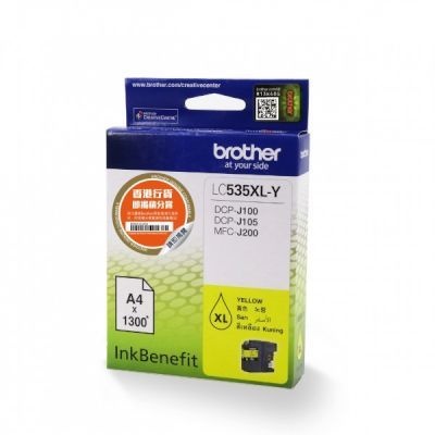 Photo of Brother LC-535XLY High Yield Ink Cartridge