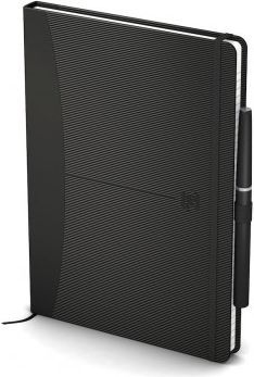 Photo of Oxford Signature Hard Cover Ruled Notebook with Elastic Strap