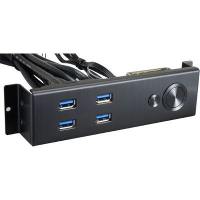 Photo of Lian Li BZ-U08B part USB 3.0 x4 Power / Reset Buttons PC case
