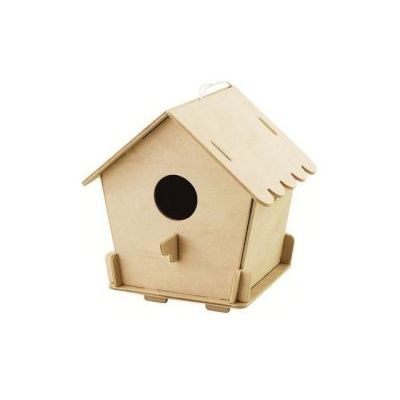 Photo of Robotime Bird House with Paints - Closed