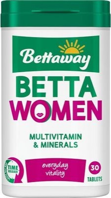 Photo of Bettaway Betta Women - Multivitamin and Mineral Time Release Tablets