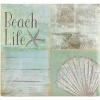 MCS Industries MCS 12x12 Postbound Album - Beach Life Photo