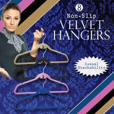 Photo of Homemark Velvet Hangers